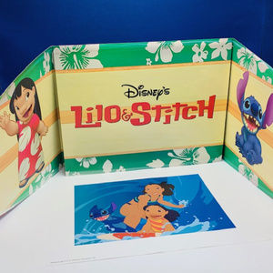Disney Wall Art Lilo Stitch Picture Litho Print Surfboard Poshmark